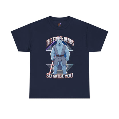 The Force Bends So Will You Jedi Gay Bear Tee