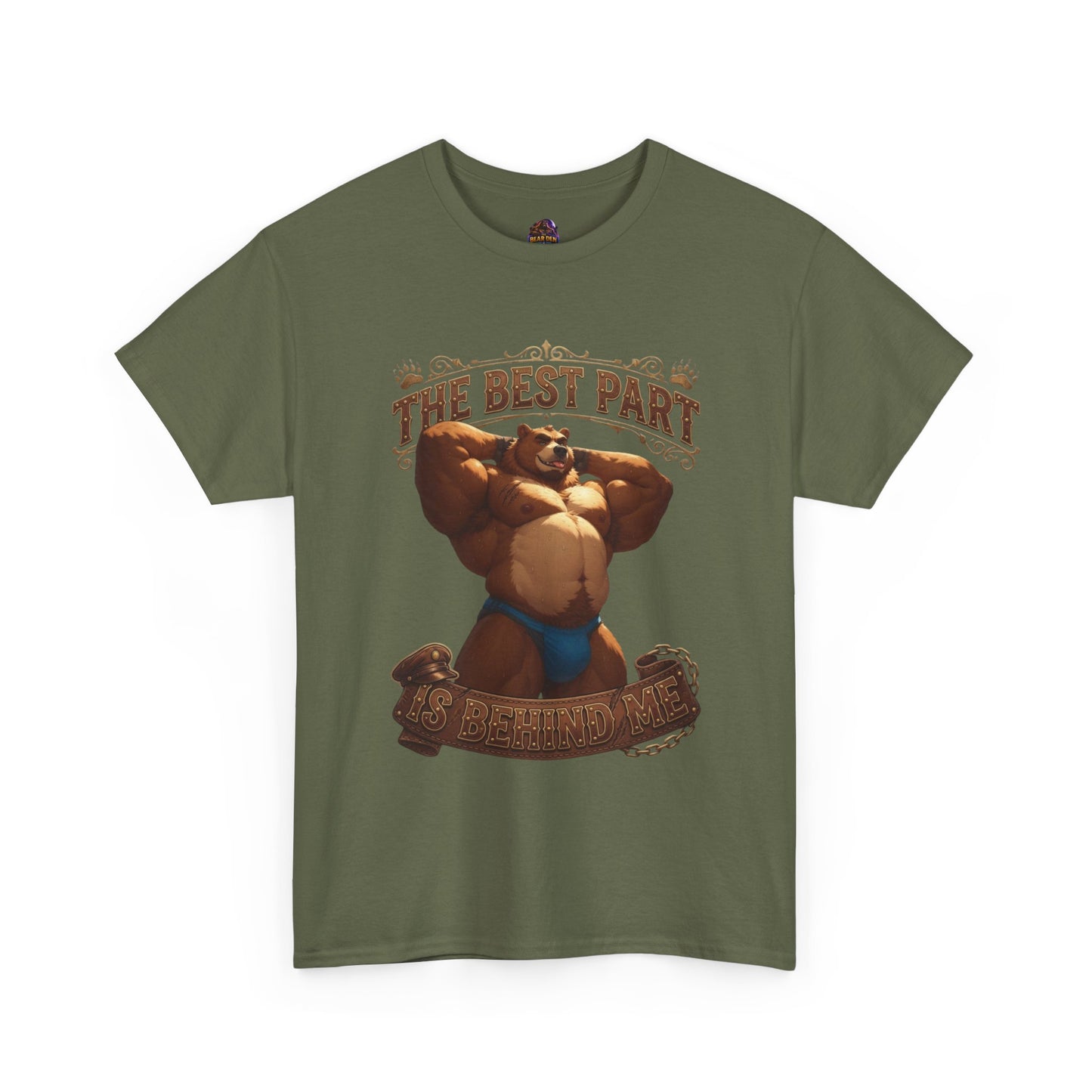 The Best Part Is Behind Me Bear Tee