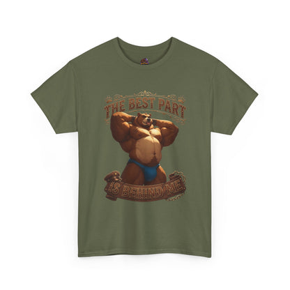 The Best Part Is Behind Me Bear Tee
