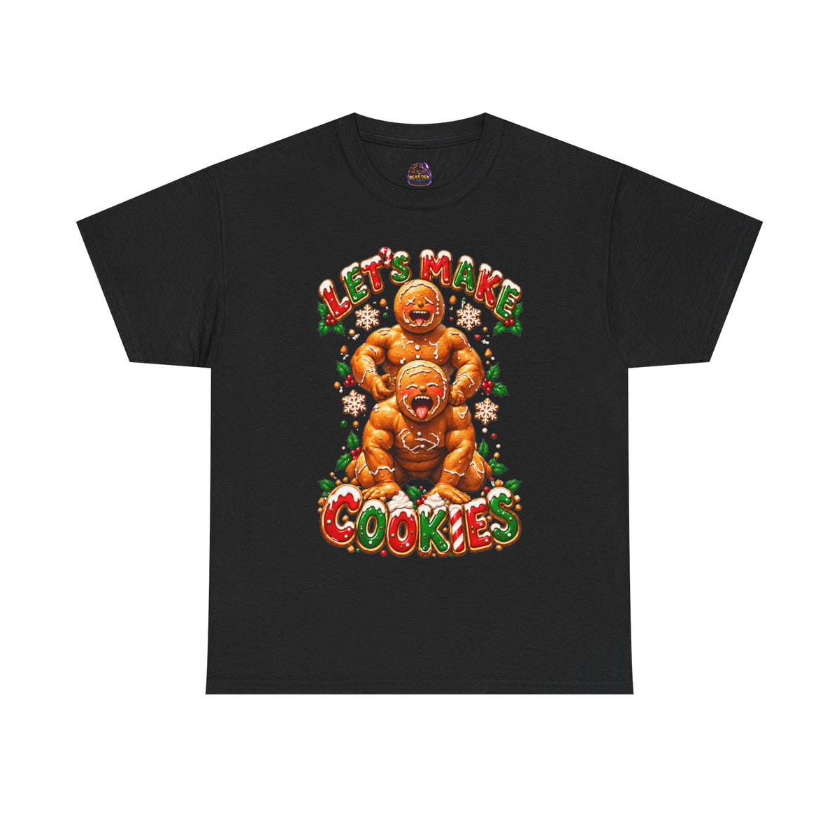 Gay Bear "Let's Make Cookies" Christmas Tee