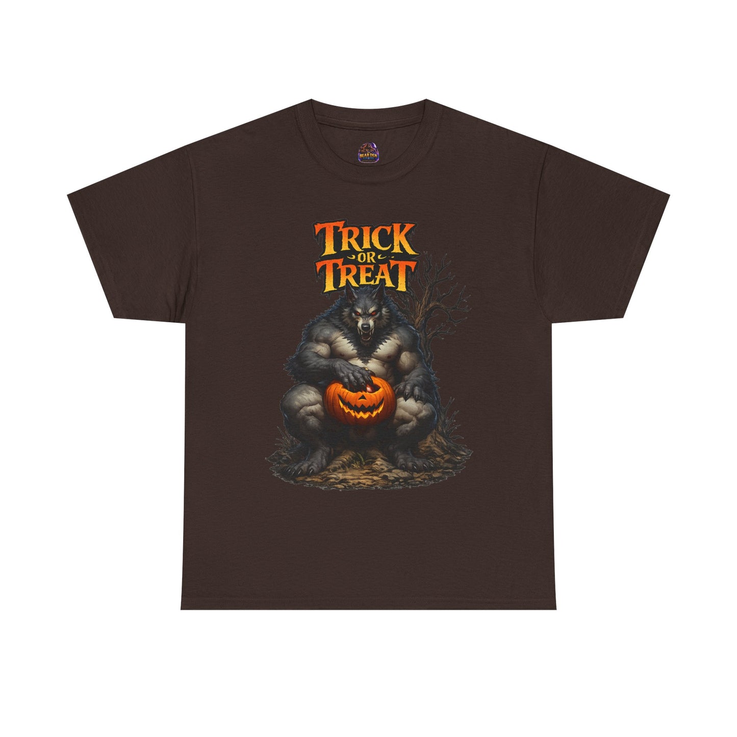 Gay Trick or Treat Halloween Werewolf Tee