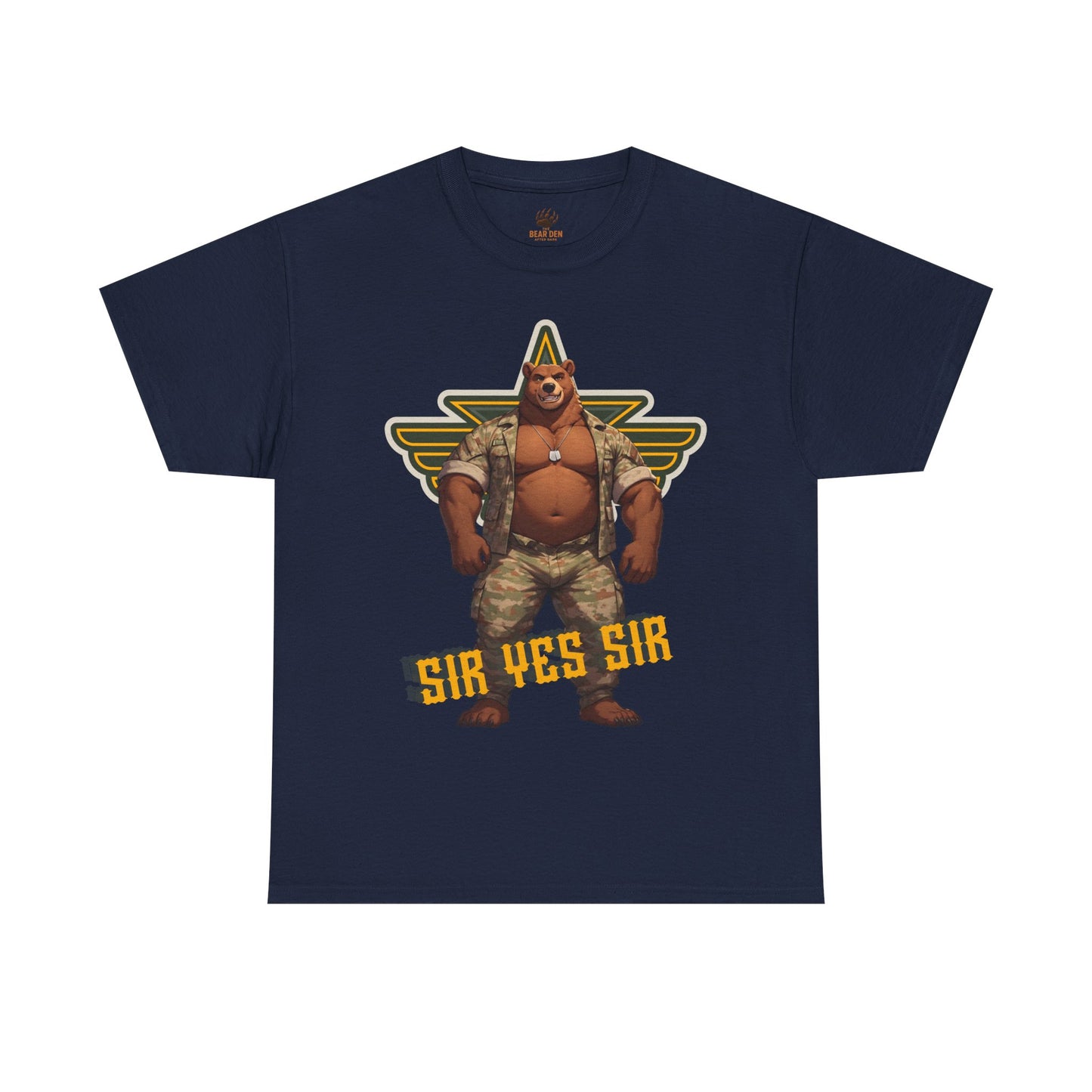 Sir Yes Sir Army Tee