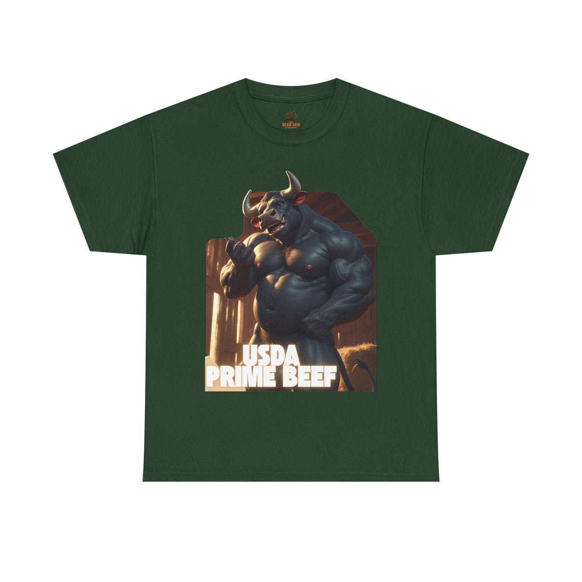 Gay Bear USDA Prime Beef Bull Tee