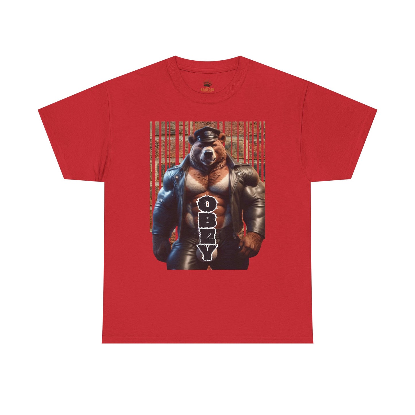 Obey Leather Bear Tee