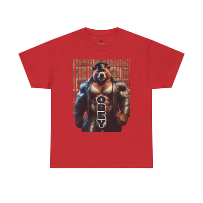 Obey Leather Bear Tee