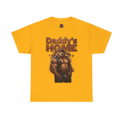 Daddy's Home Gay Leather Bear Tee