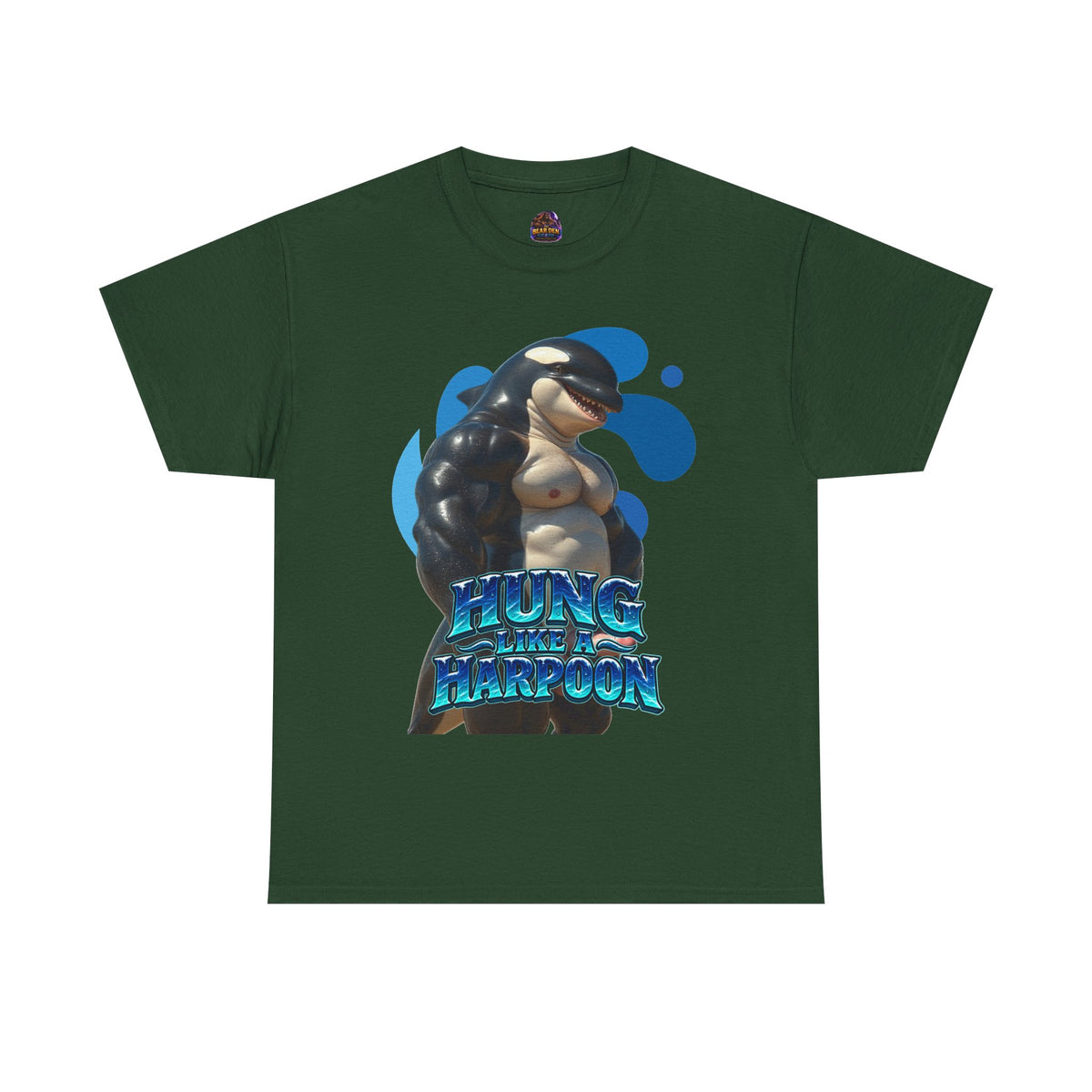 Gay Bear "Hung Like a Harpoon" Orca Tee