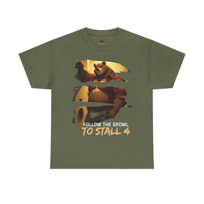 Follow The Growl Gay Bear Tee
