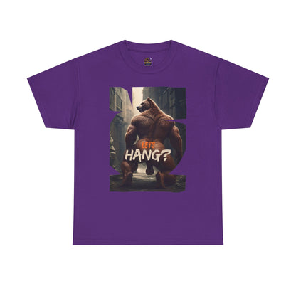 Lets Hang Gay Bear Tee