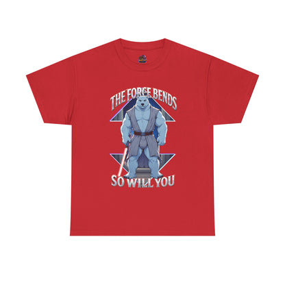 The Force Bends So Will You Jedi Gay Bear Tee