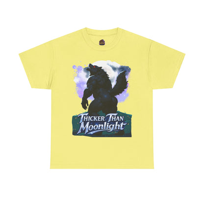 Gay Thicker Than Moonlight Wolf Tee
