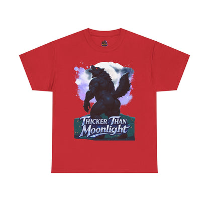 Gay Thicker Than Moonlight Wolf Tee