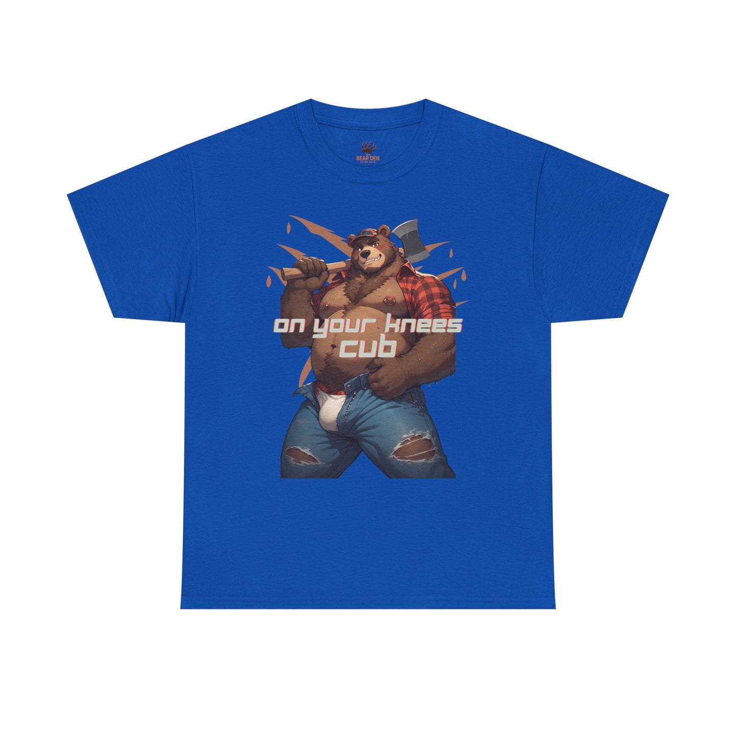 On Your Knees Cub Bear Tee