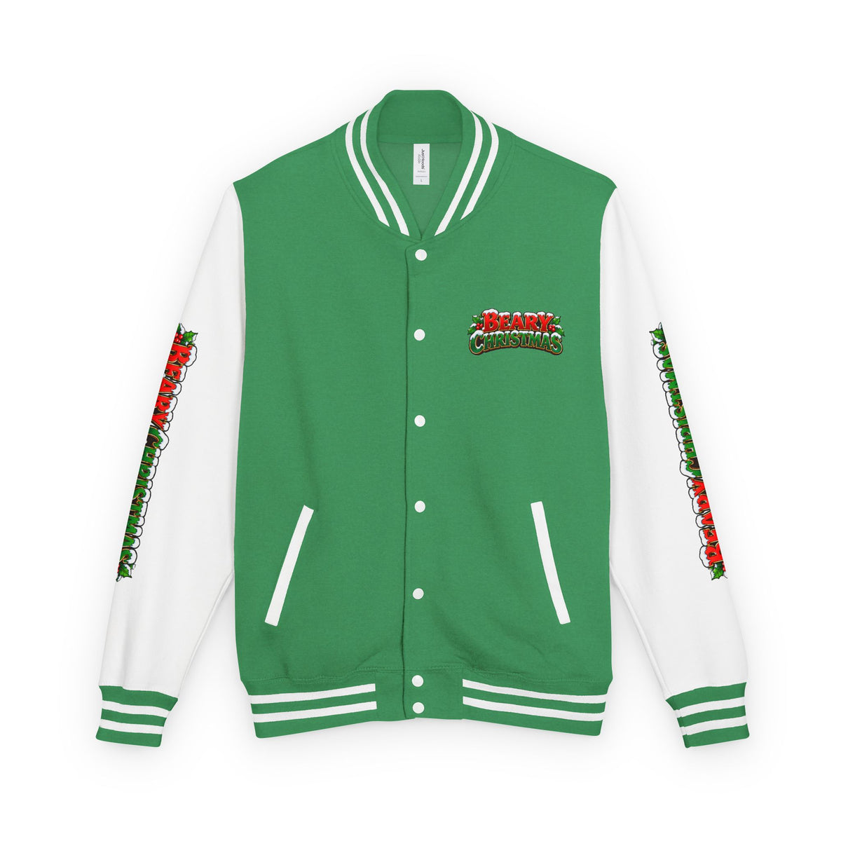 Gay Bear "Beary Christmas" Letterman Jacket