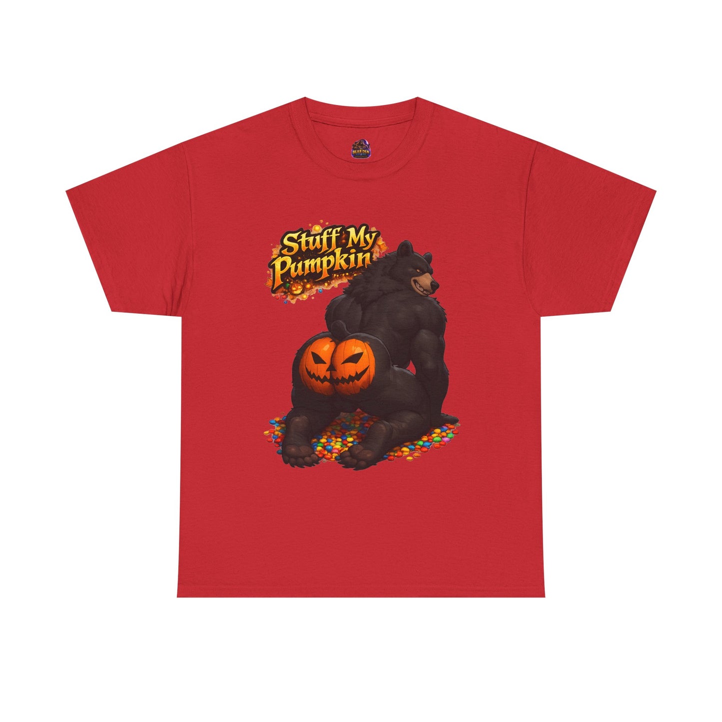 Gay Bear "Stuff My Pumpkin" Halloween Tee