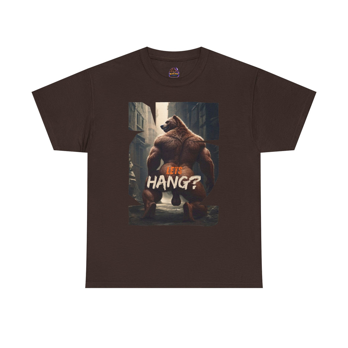 Lets Hang Gay Bear Tee